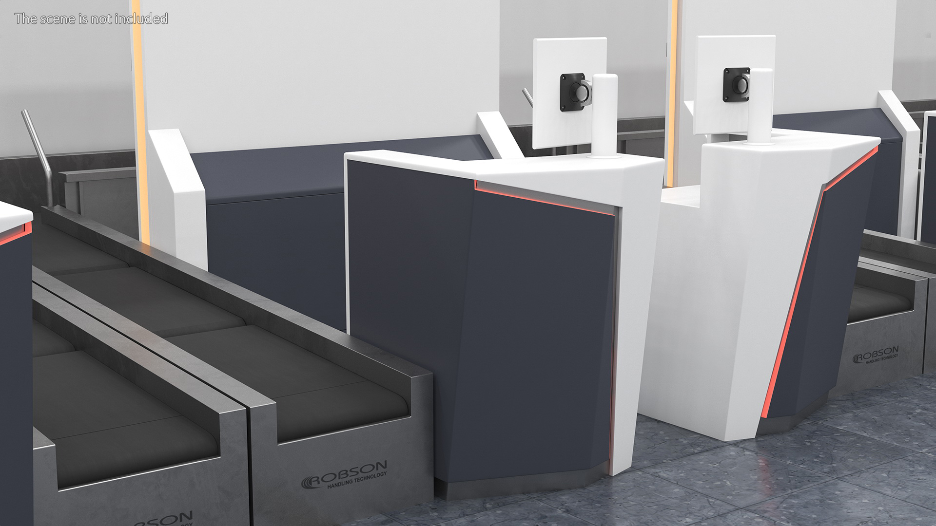 Reception Desk 3D model