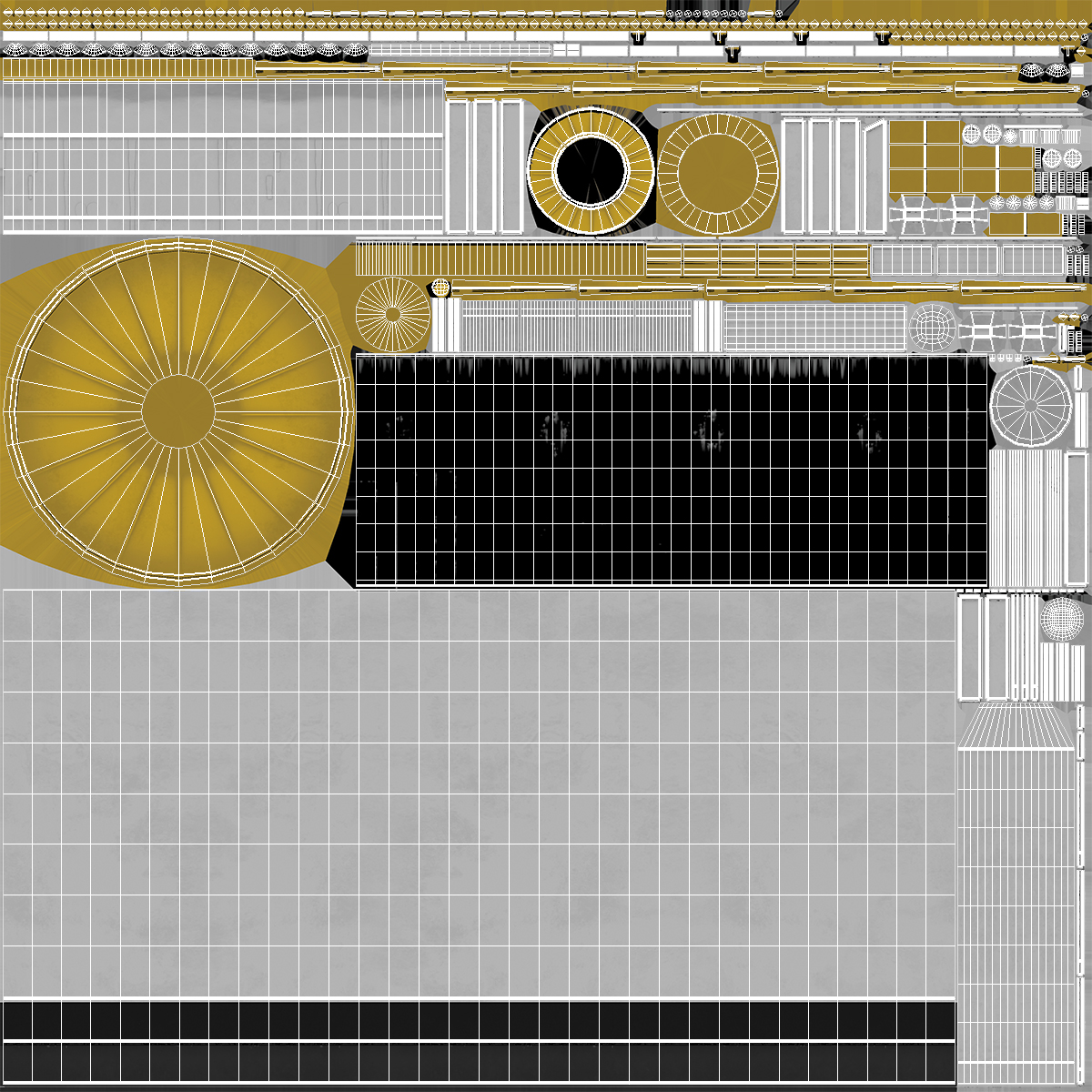 Super Heavy Saturn V Rocket 3D