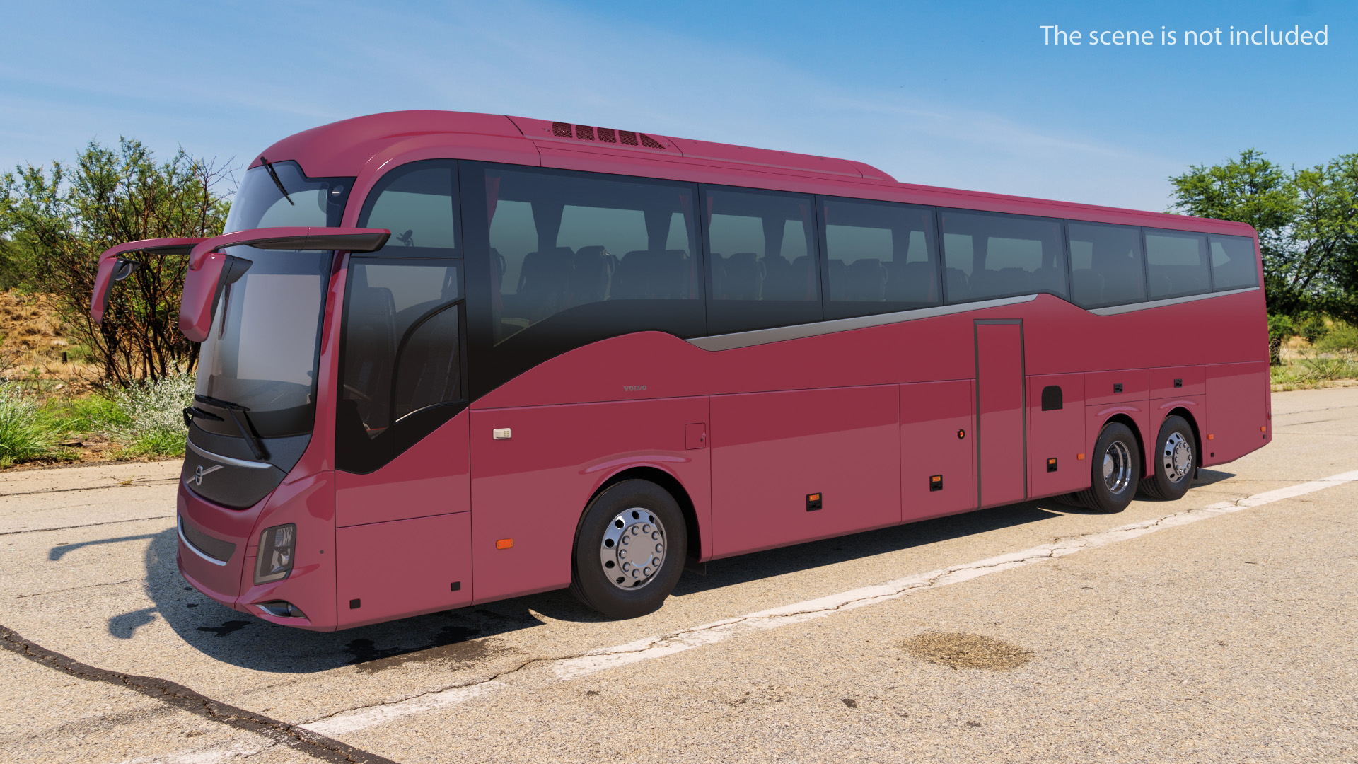 Volvo 9900 Bus 3D model