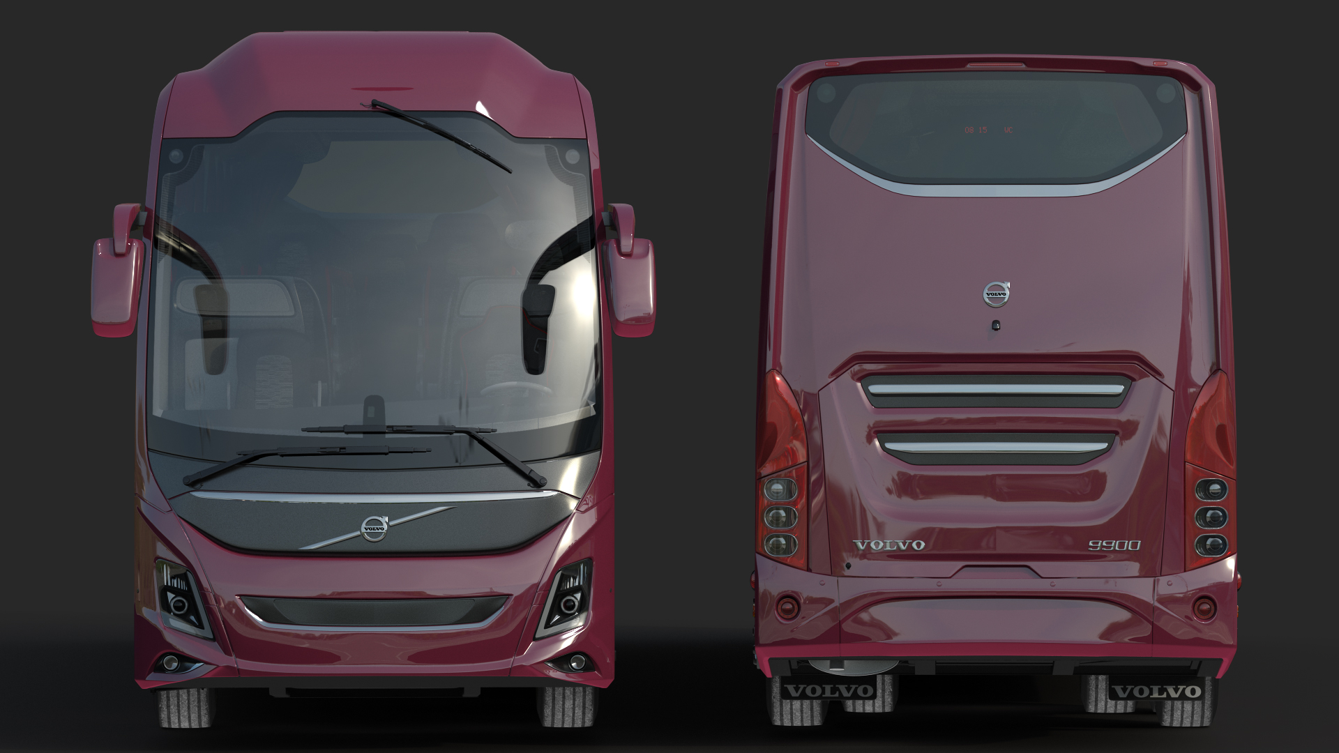 Volvo 9900 Bus 3D model