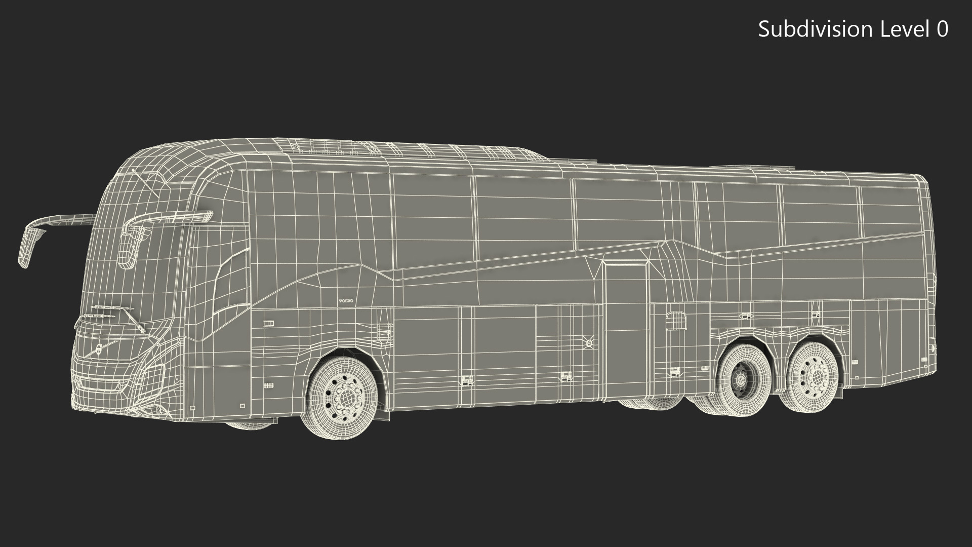 Volvo 9900 Bus 3D model