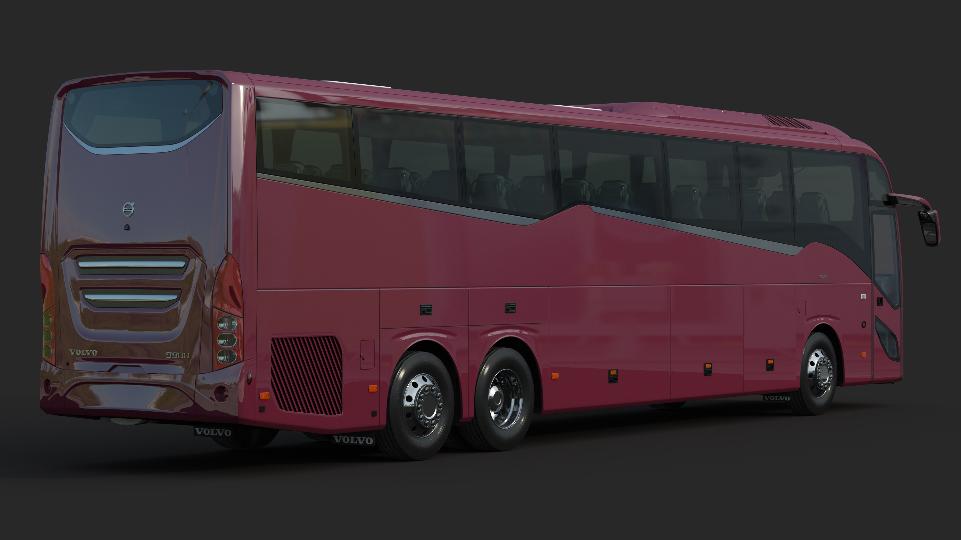 Volvo 9900 Bus 3D model