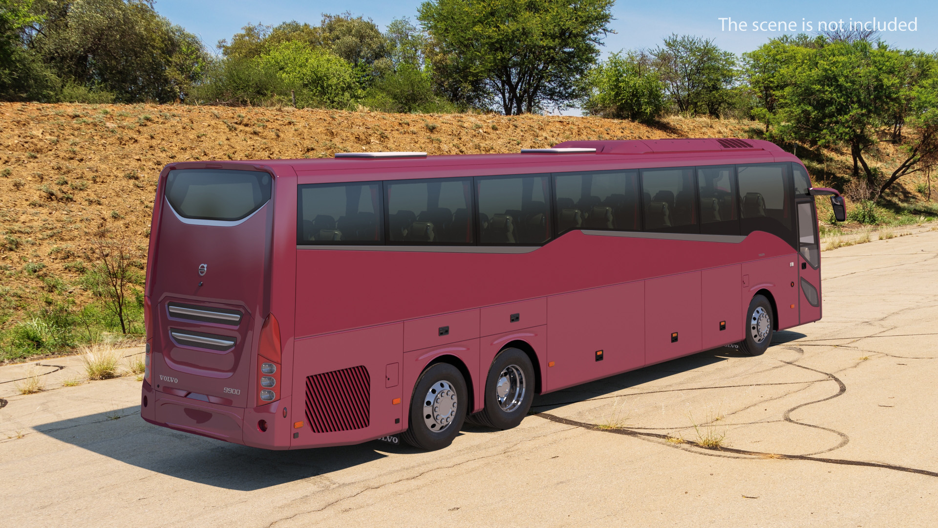 Volvo 9900 Bus 3D model