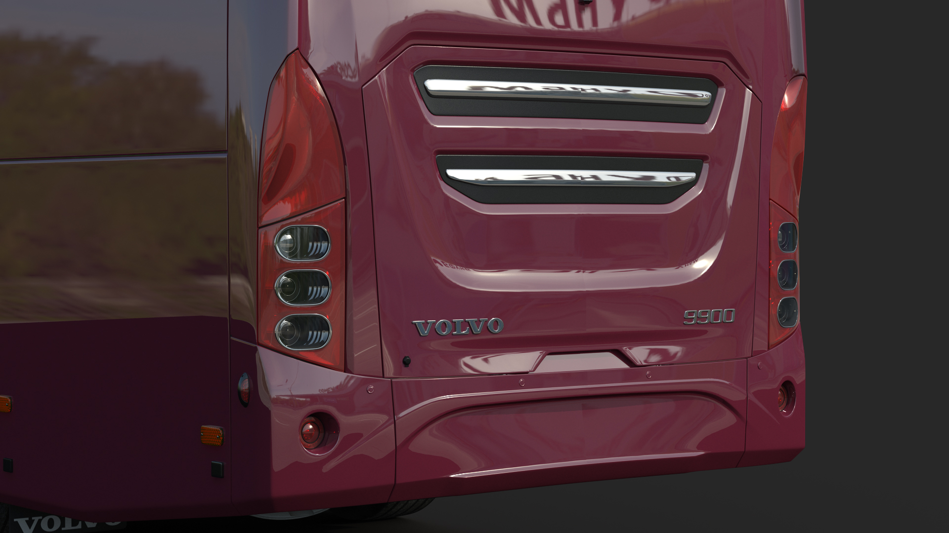 Volvo 9900 Bus 3D model