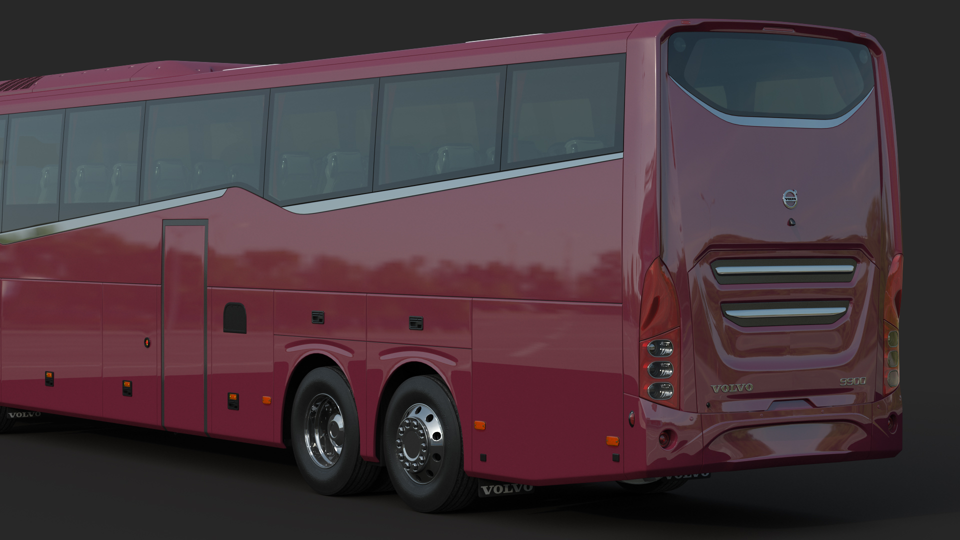 Volvo 9900 Bus 3D model