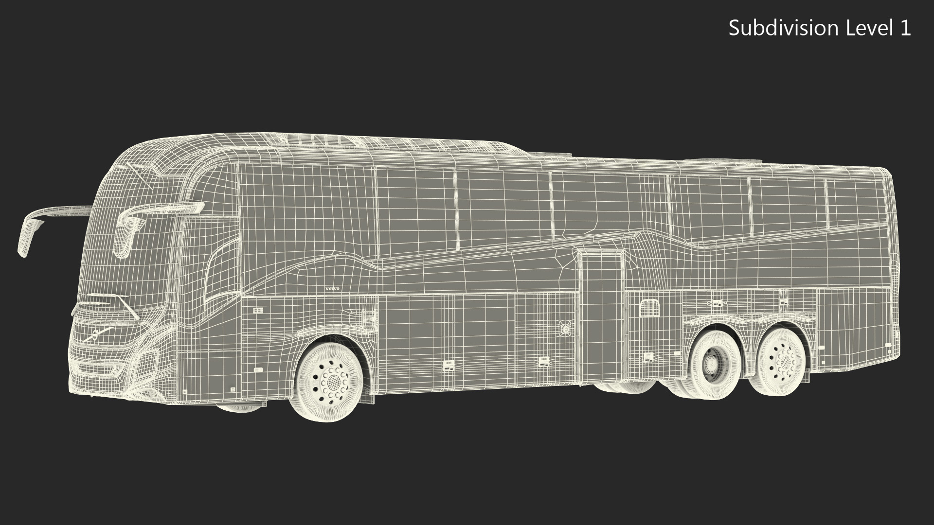 Volvo 9900 Bus 3D model