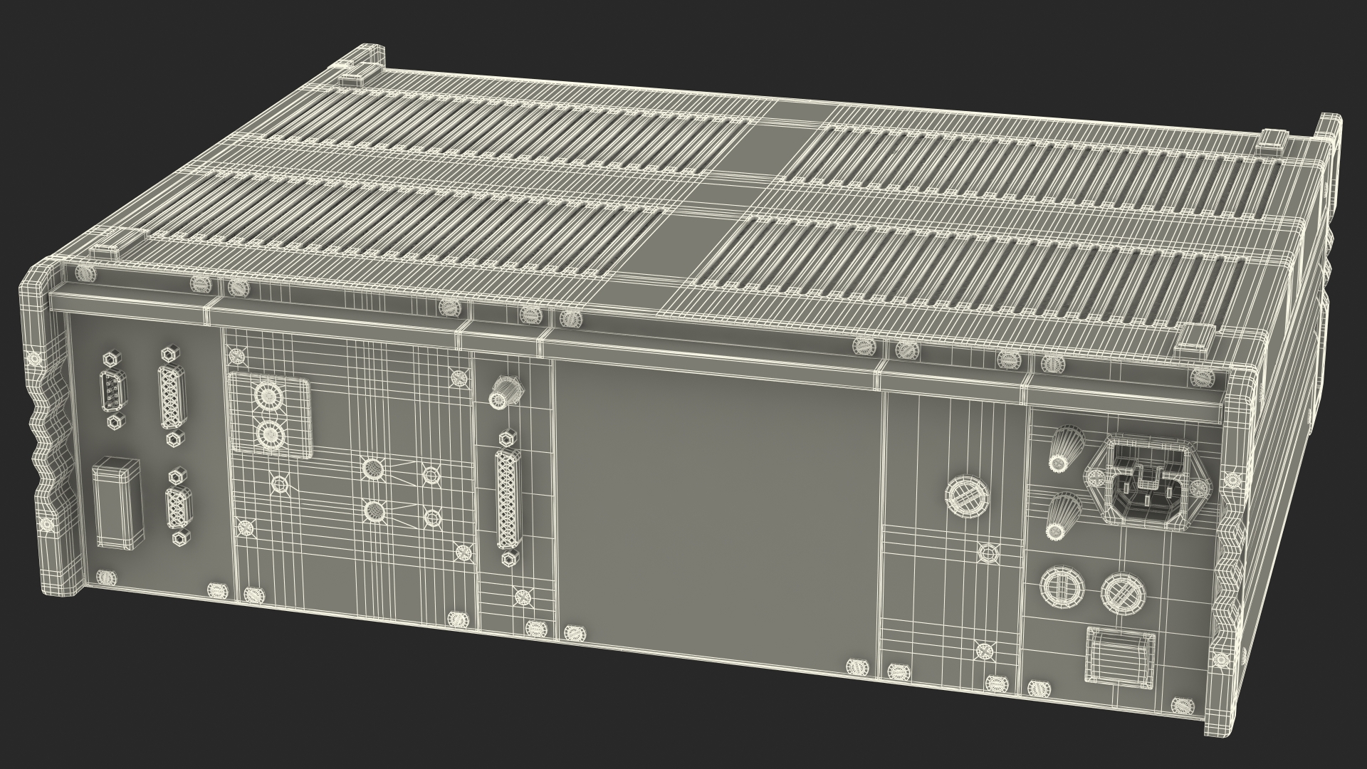 Rhotheta RT 1000 VHF RDF System ATC VTS 3D model