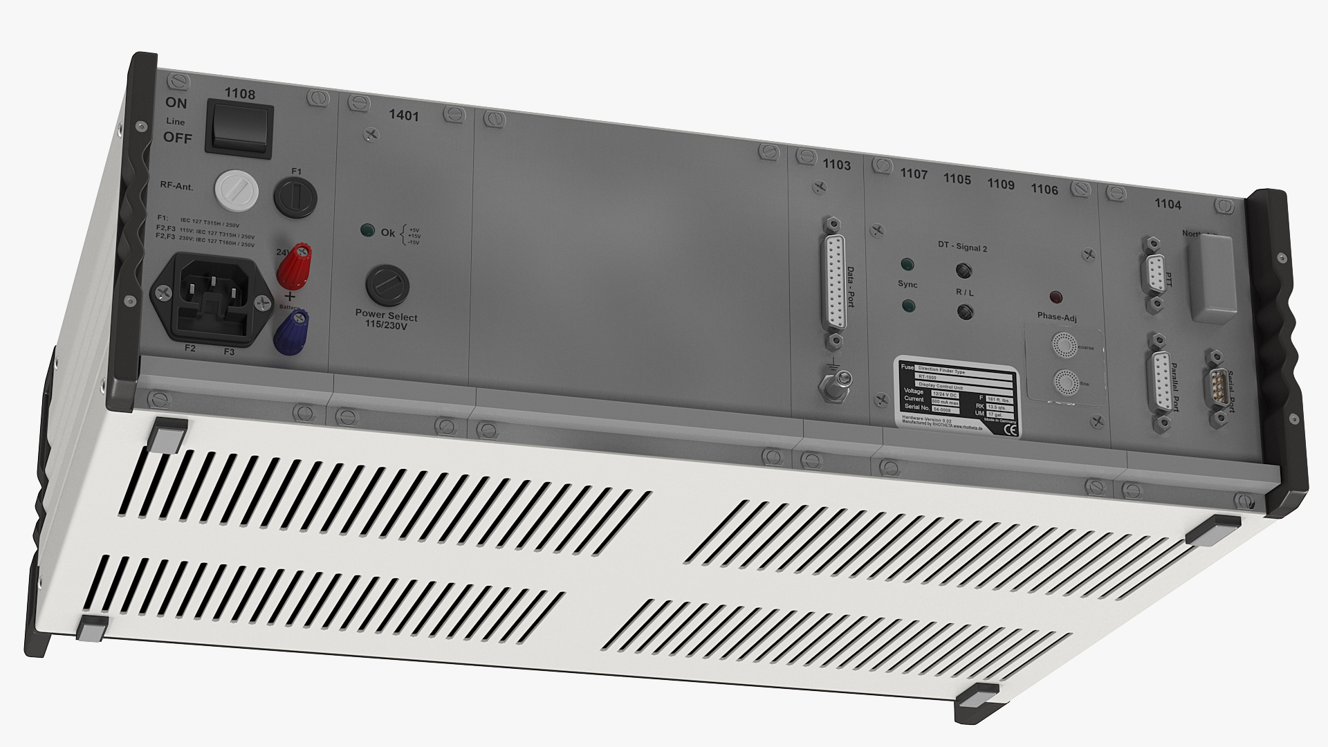 Rhotheta RT 1000 VHF RDF System ATC VTS 3D model