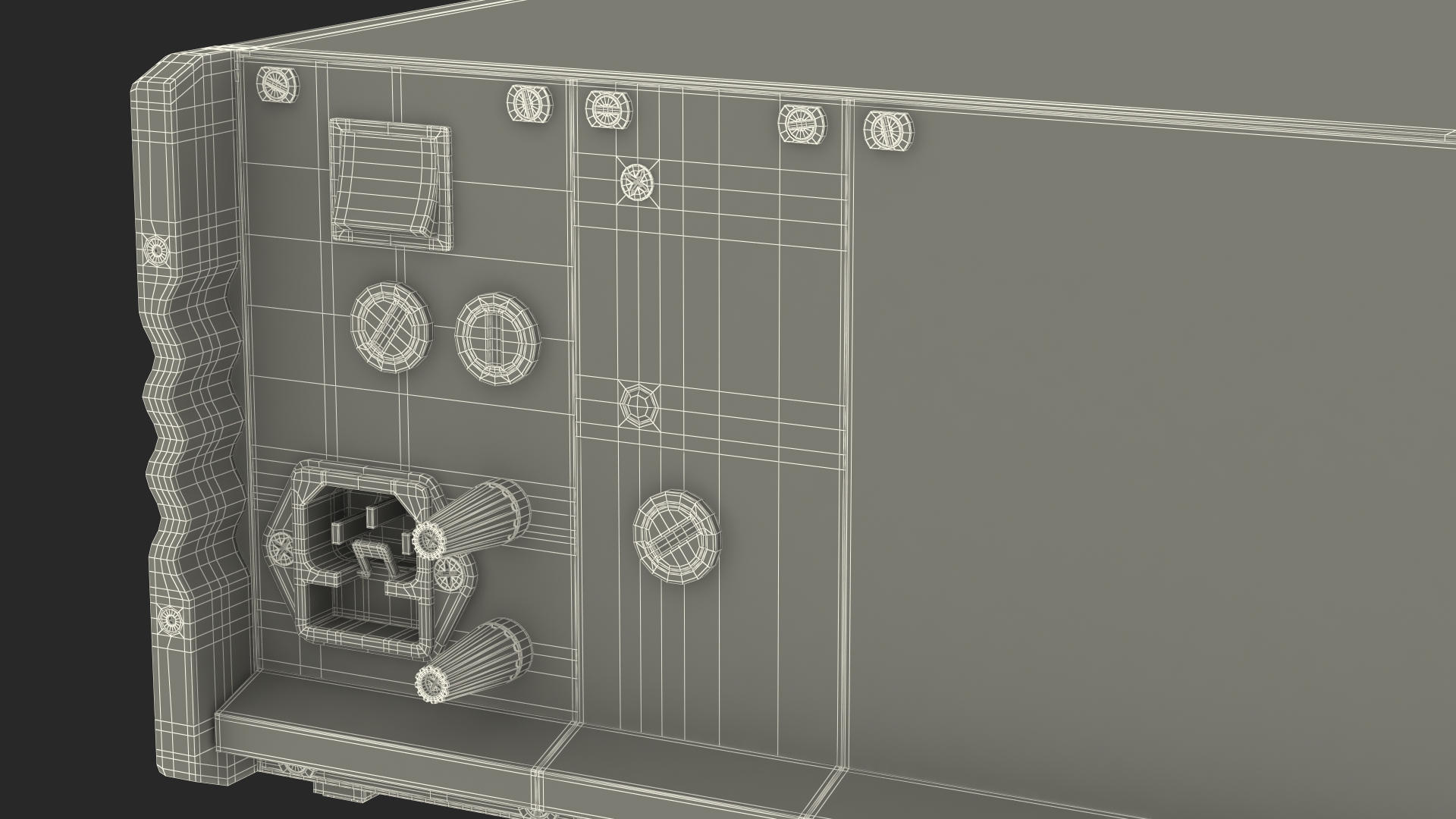 Rhotheta RT 1000 VHF RDF System ATC VTS 3D model