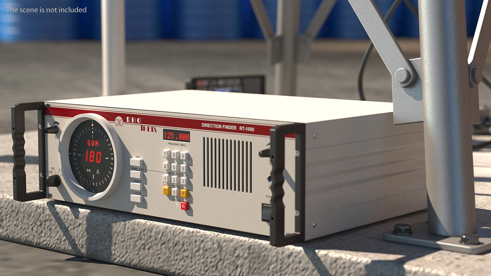 Rhotheta RT 1000 VHF RDF System ATC VTS 3D model