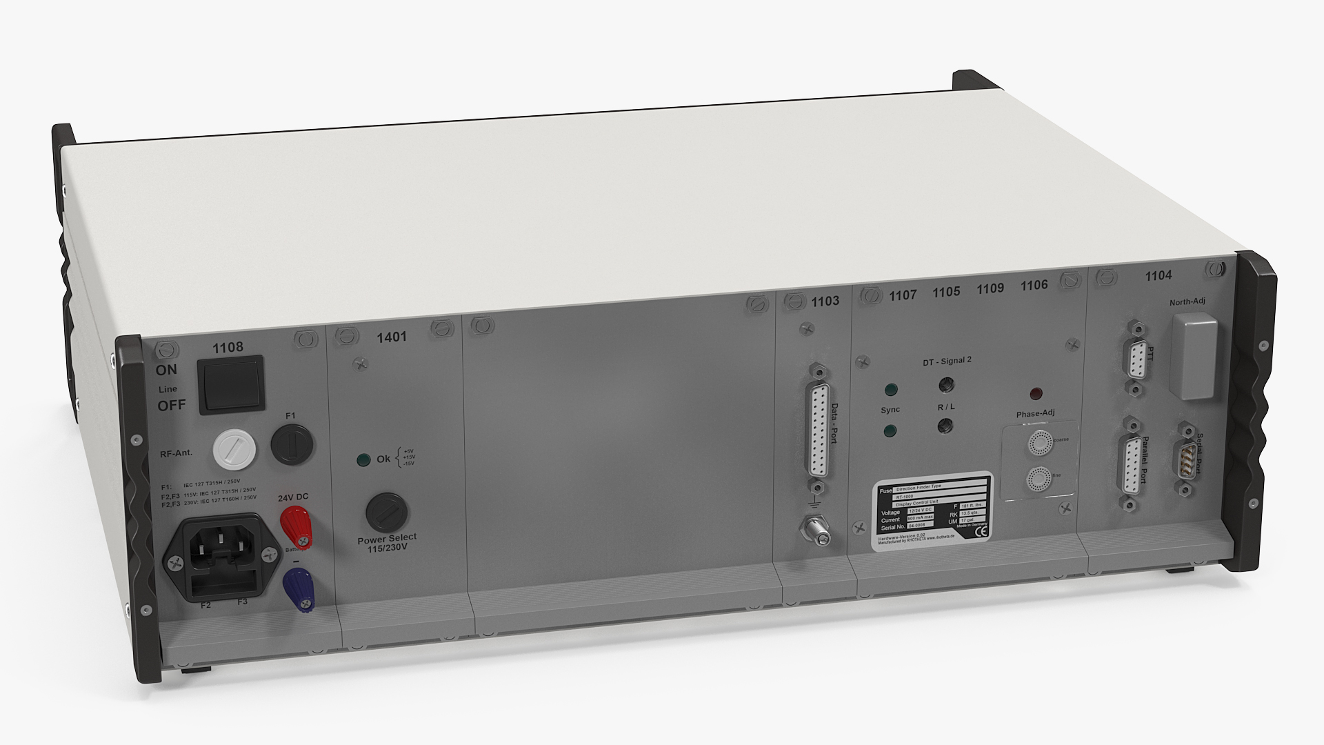 Rhotheta RT 1000 VHF RDF System ATC VTS 3D model