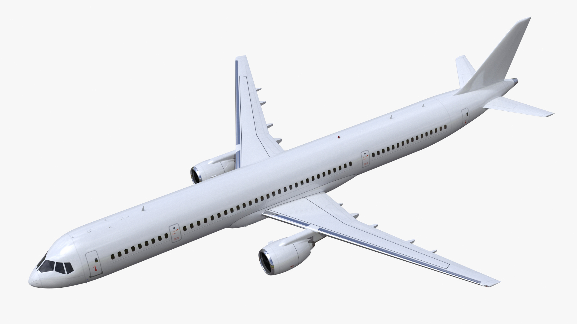 3D model Passenger Jetliner Flight