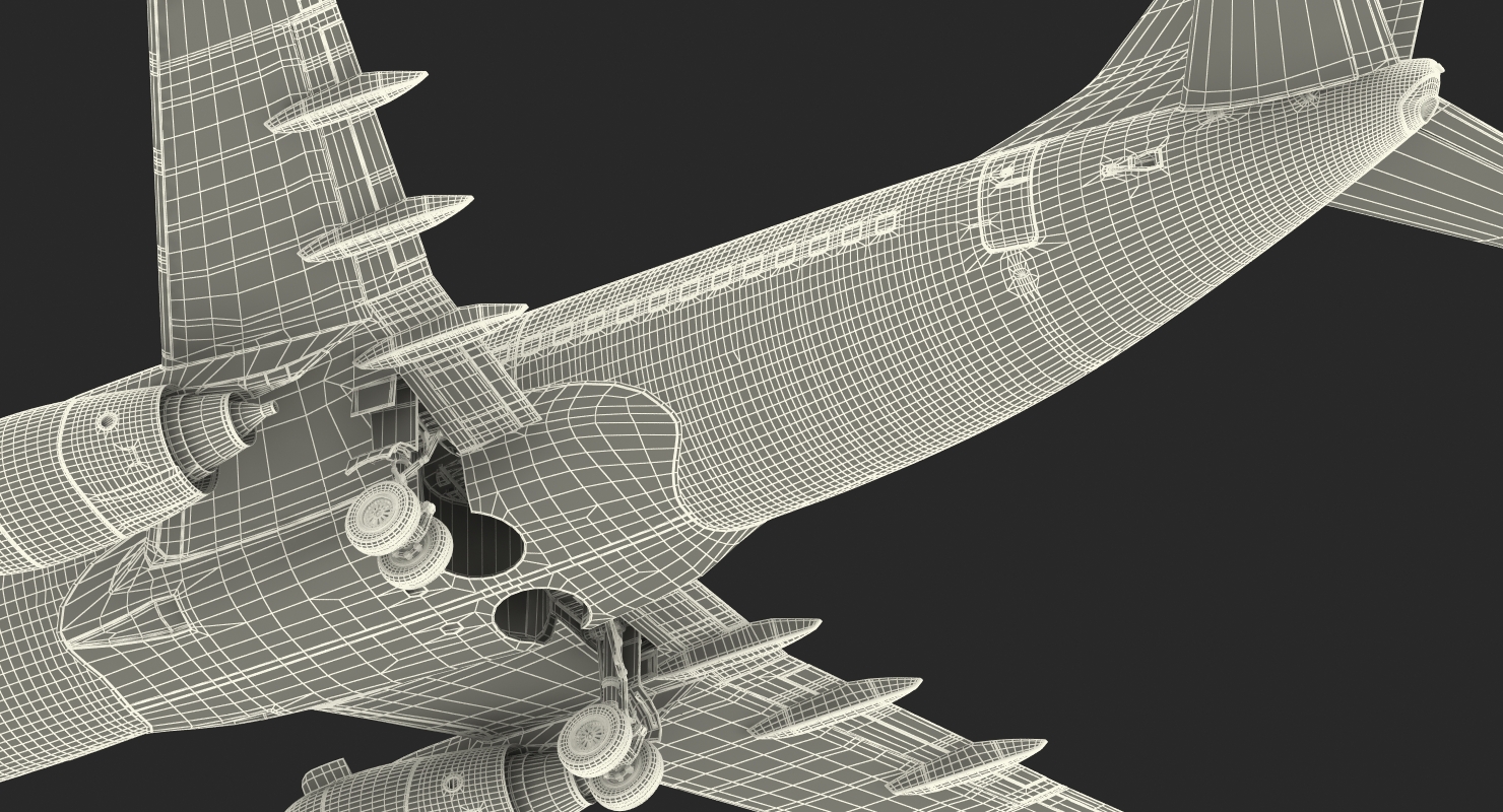 Boeing 737 600 Generic Rigged 3D model