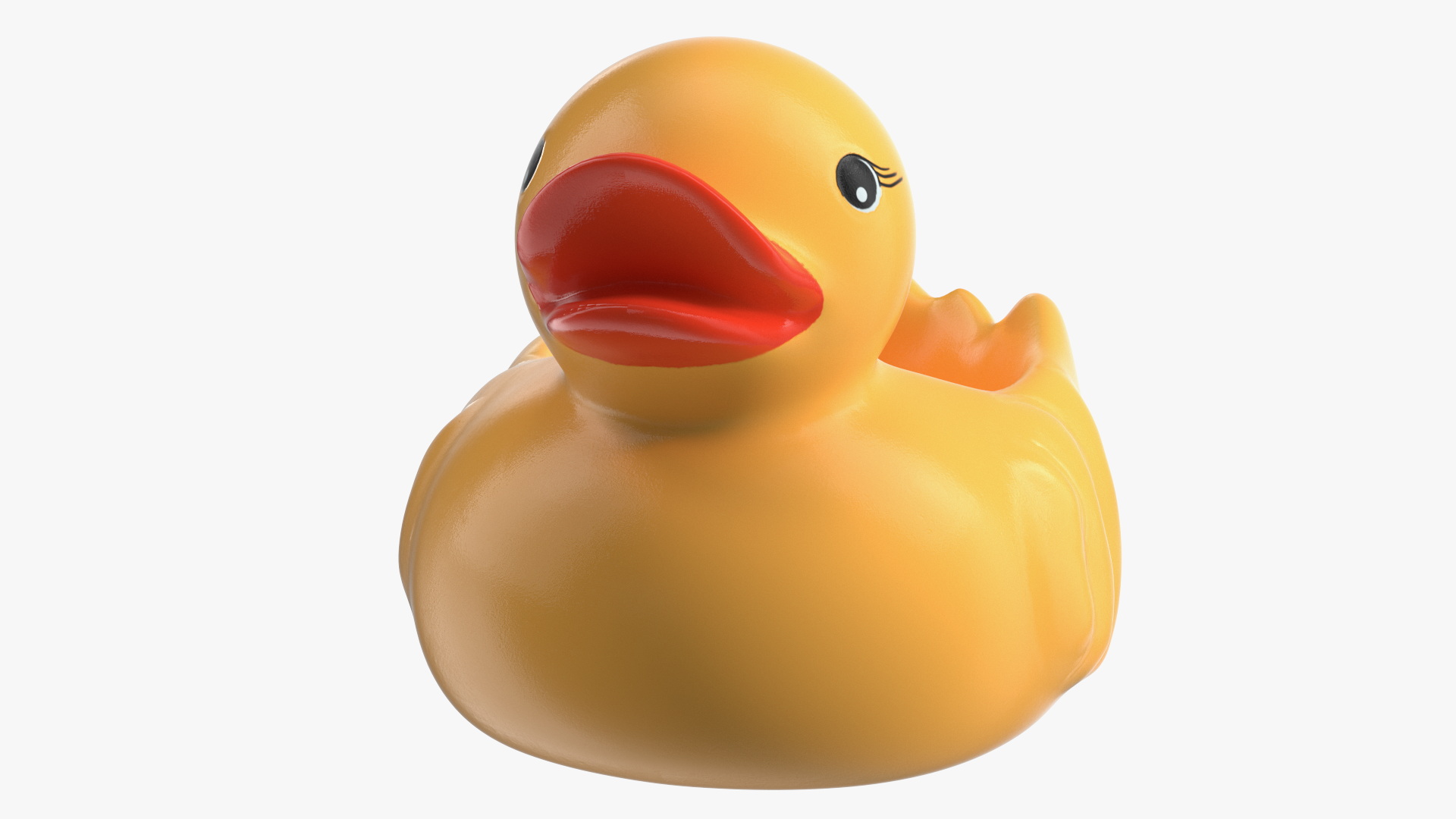 3D Bath Toy Duck model