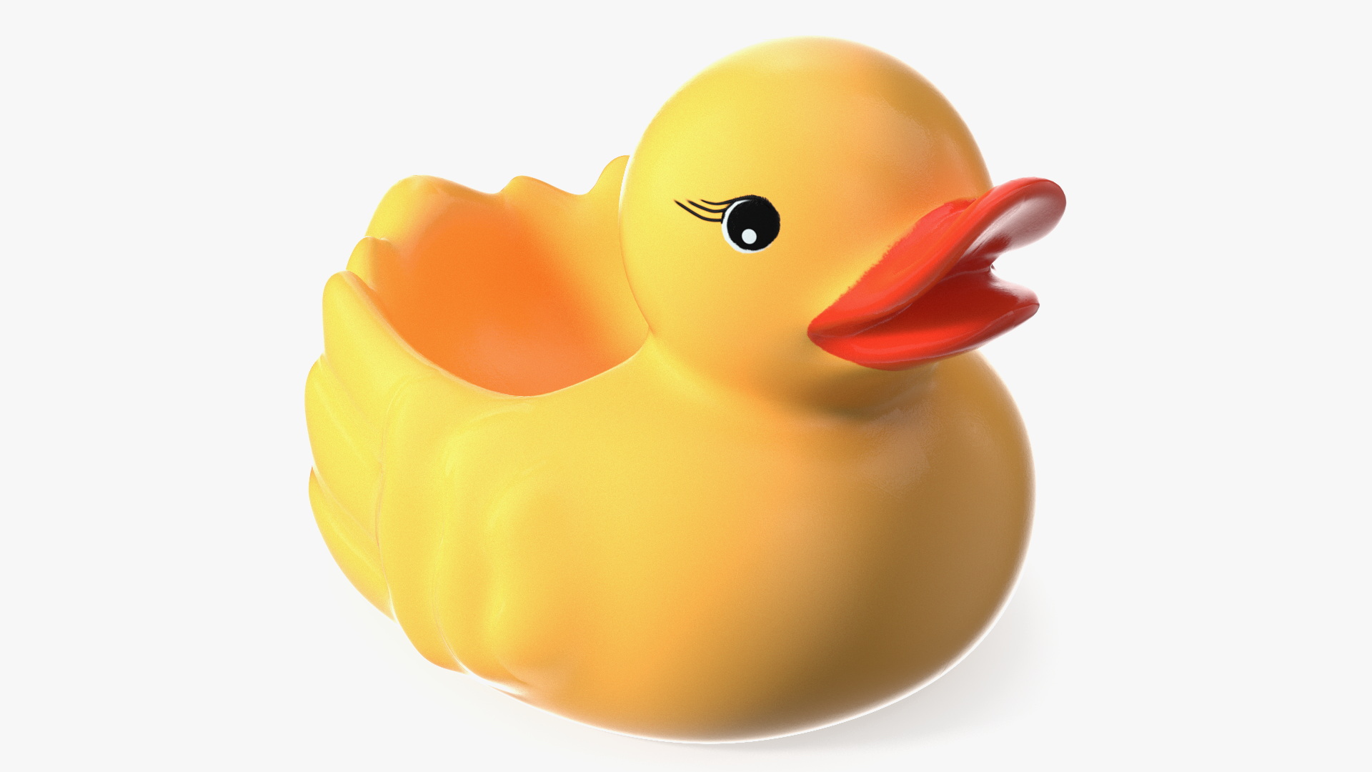 3D Bath Toy Duck model