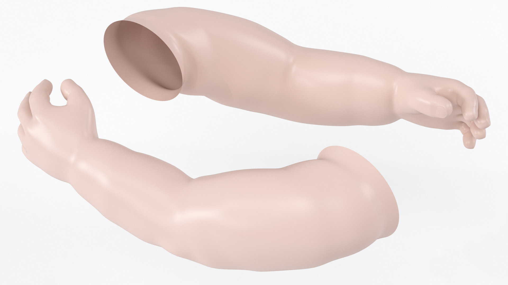 Baby CPR Dummy Hand 3D model