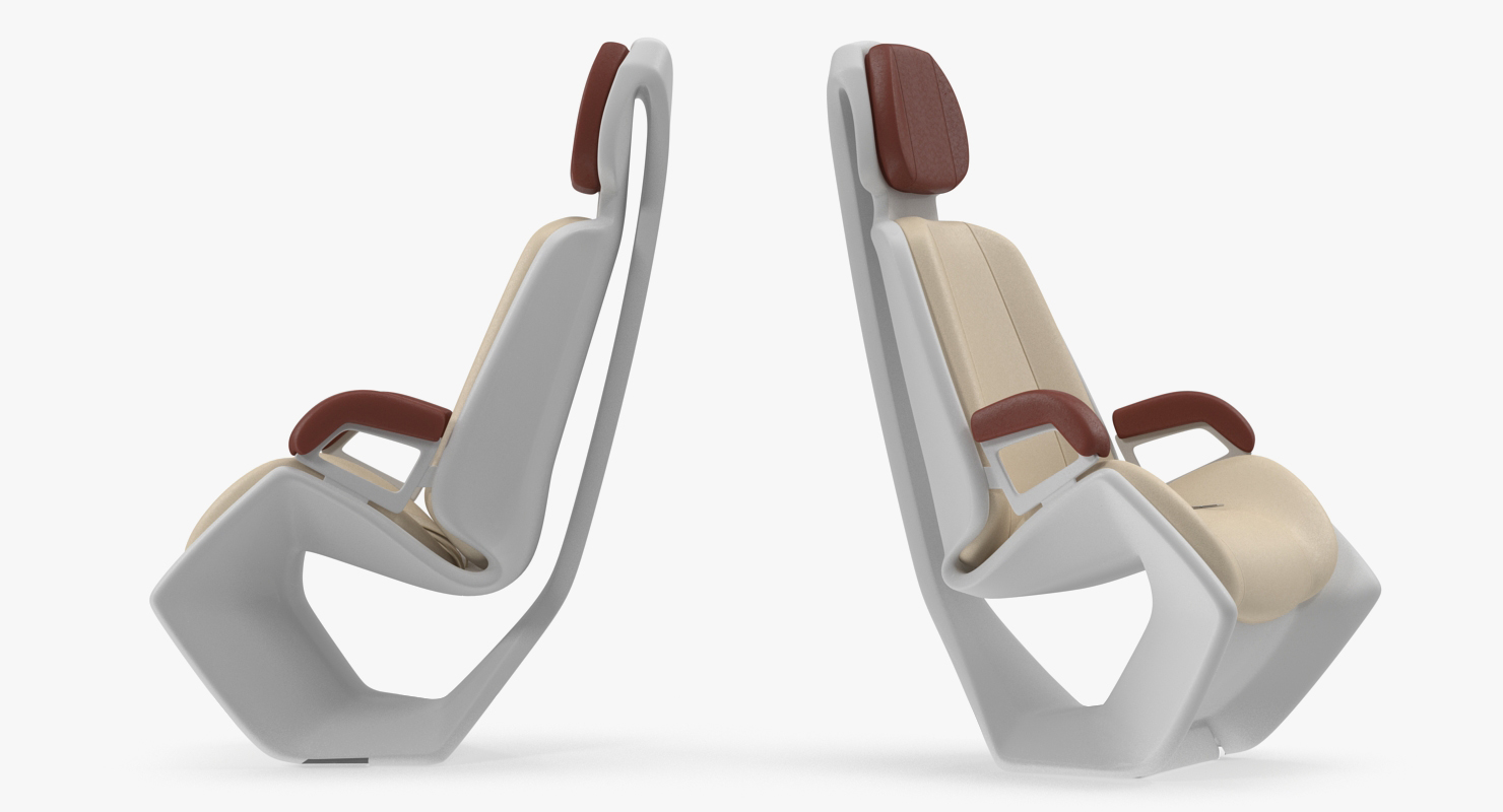 Hyperloop Seat 3D model