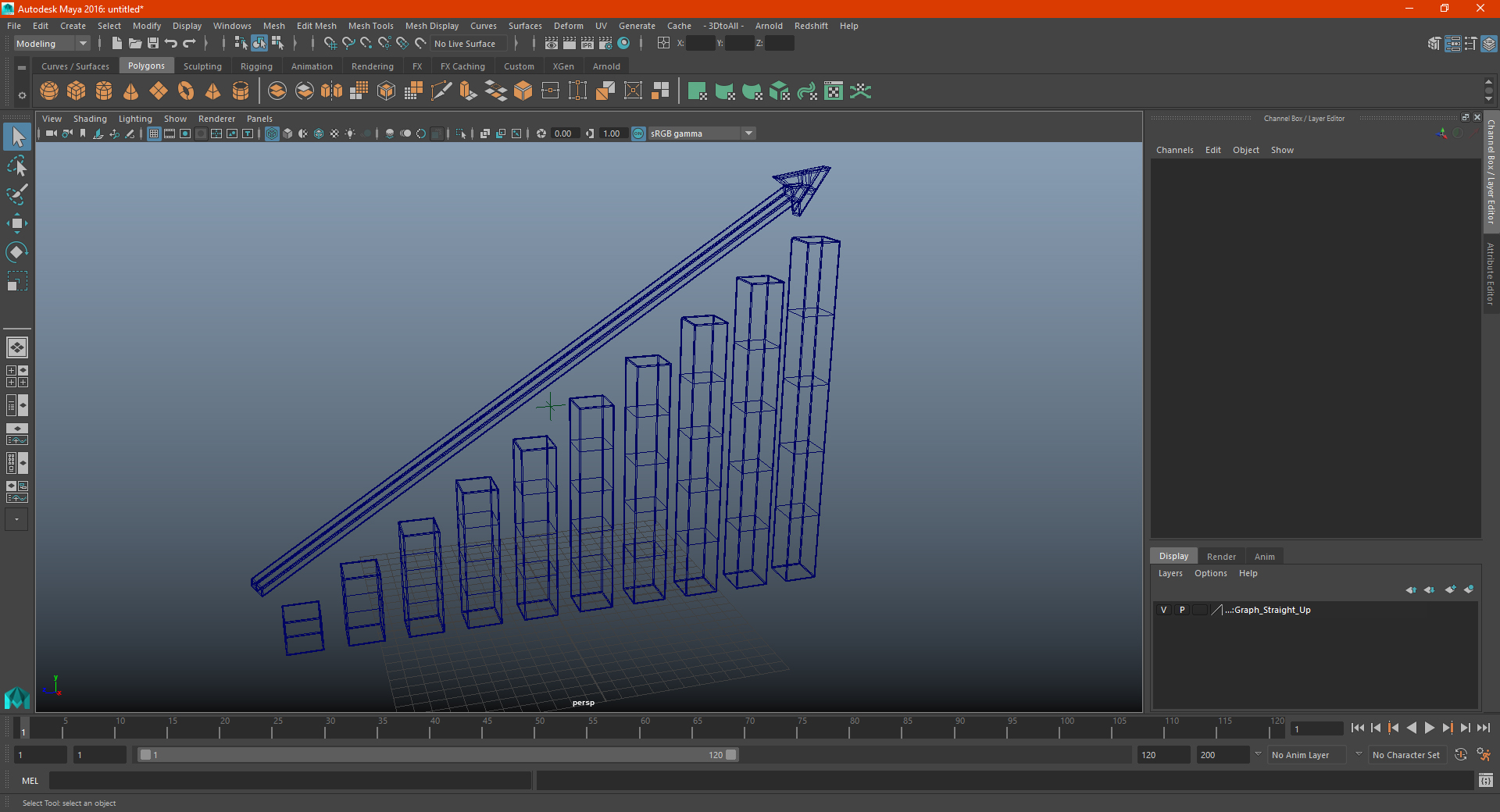 Graph Straight Up 3D