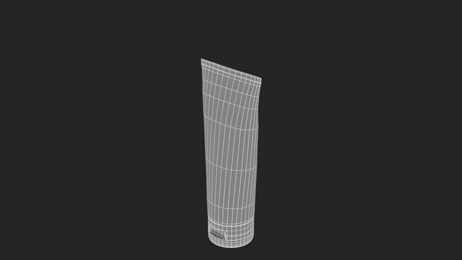 3D Shaving Cream Tube model