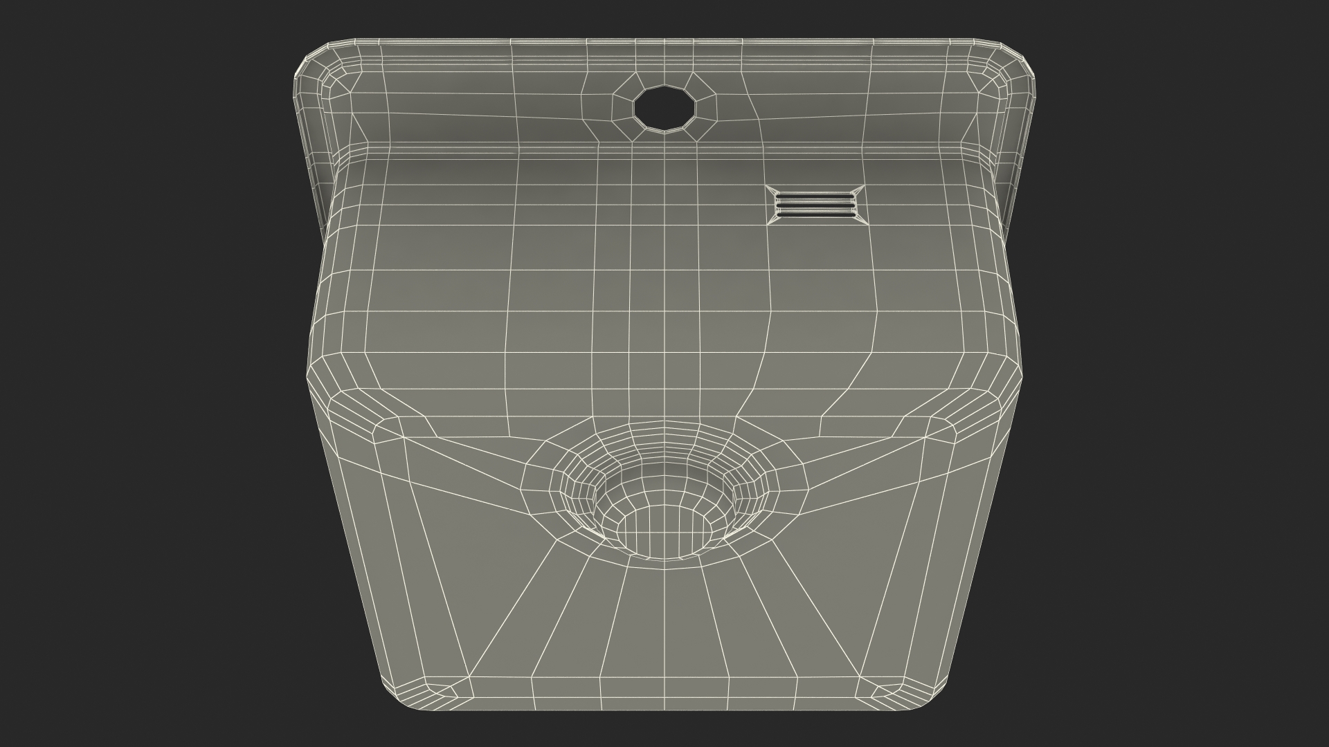 3D Single Bowl Stainless Steel Inset Sink model