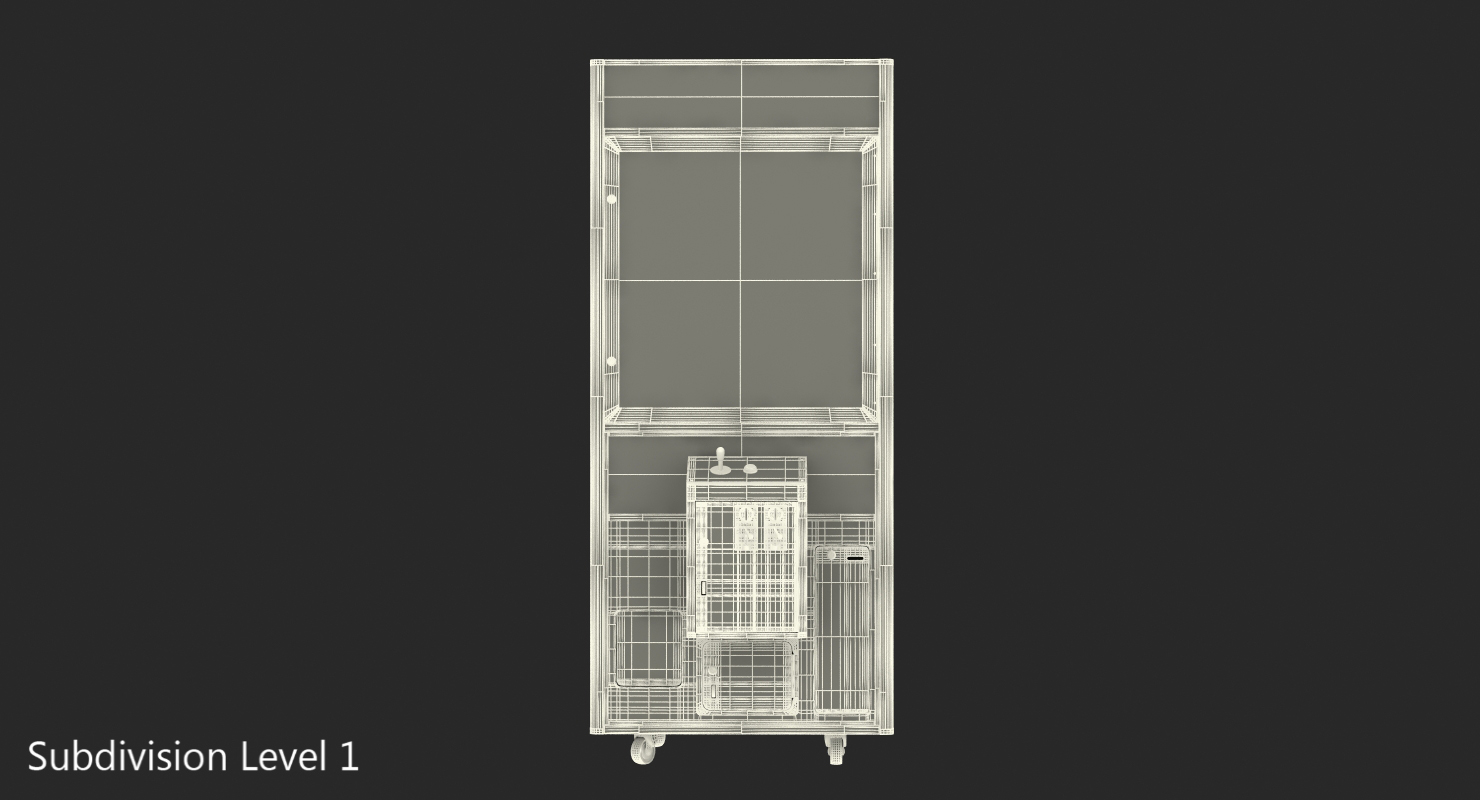 Claw Vending Machine Rigged 3D