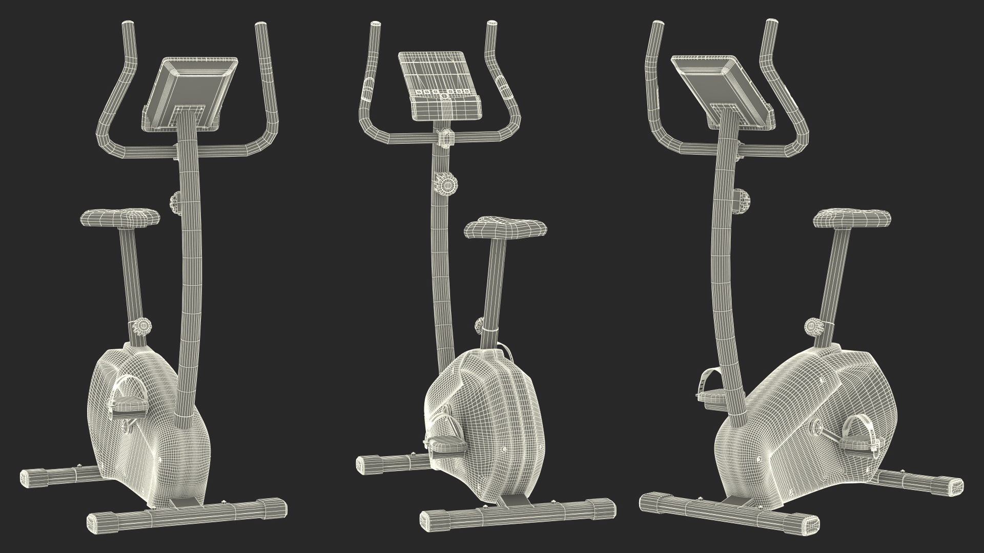 3D model Indoor Exercise Bike