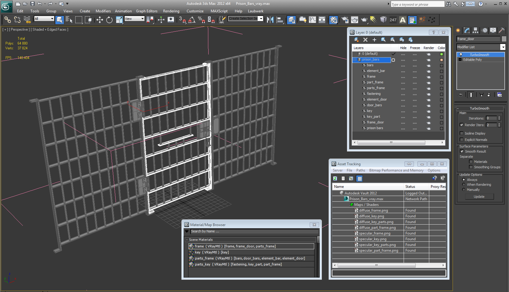 3D Prison Bars