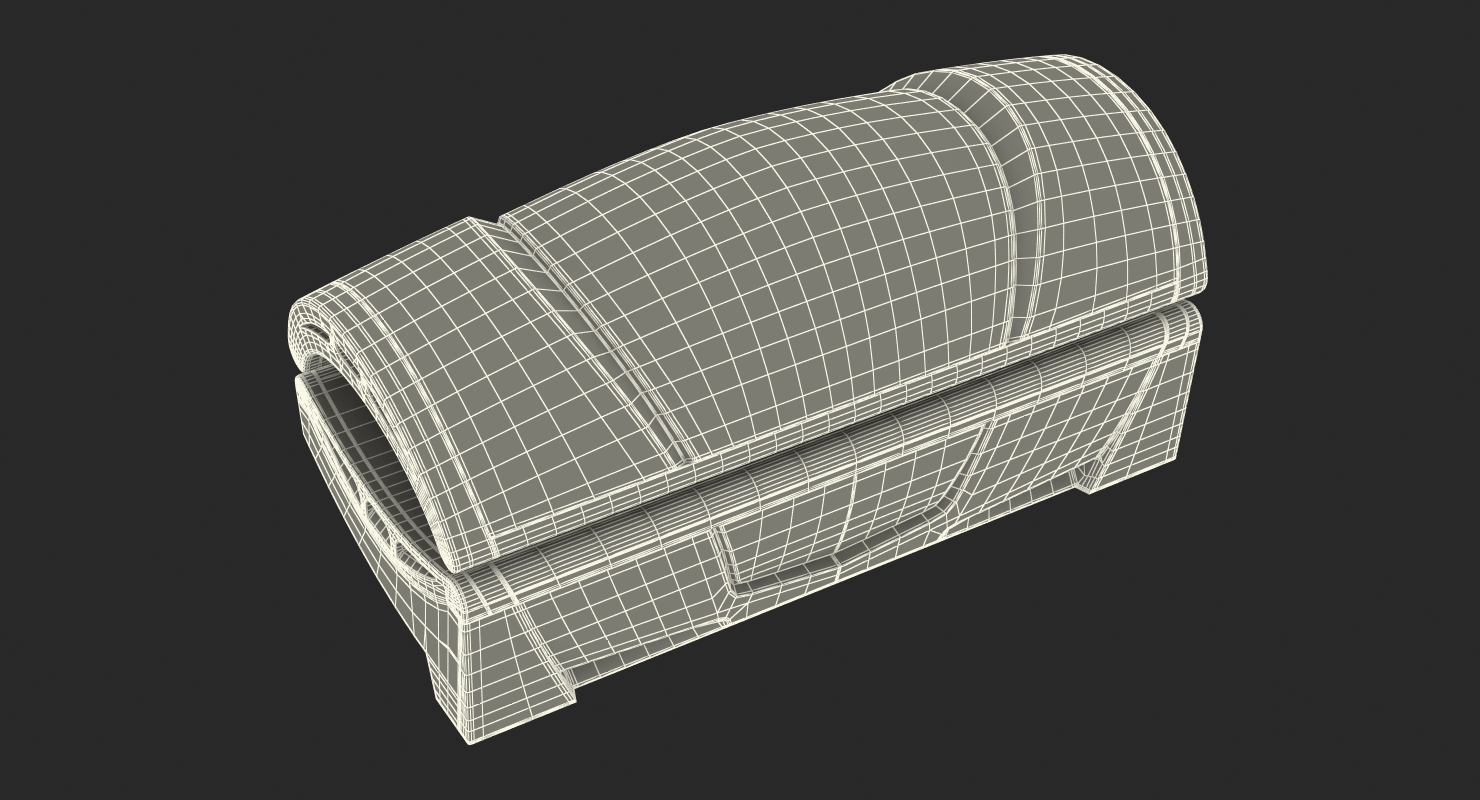 3D Horizontal Solarium Luxura