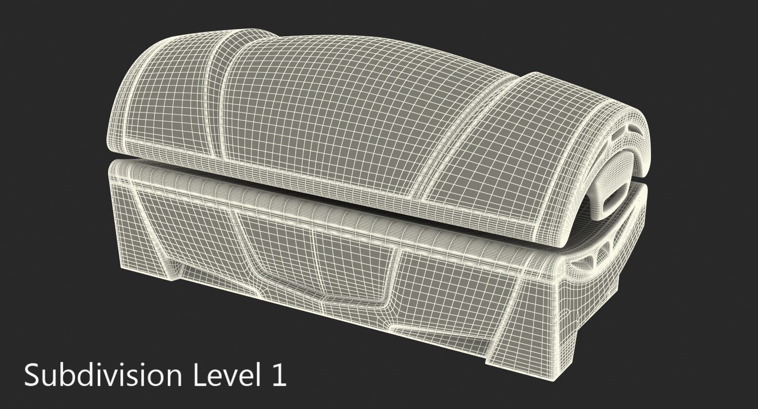 3D Horizontal Solarium Luxura