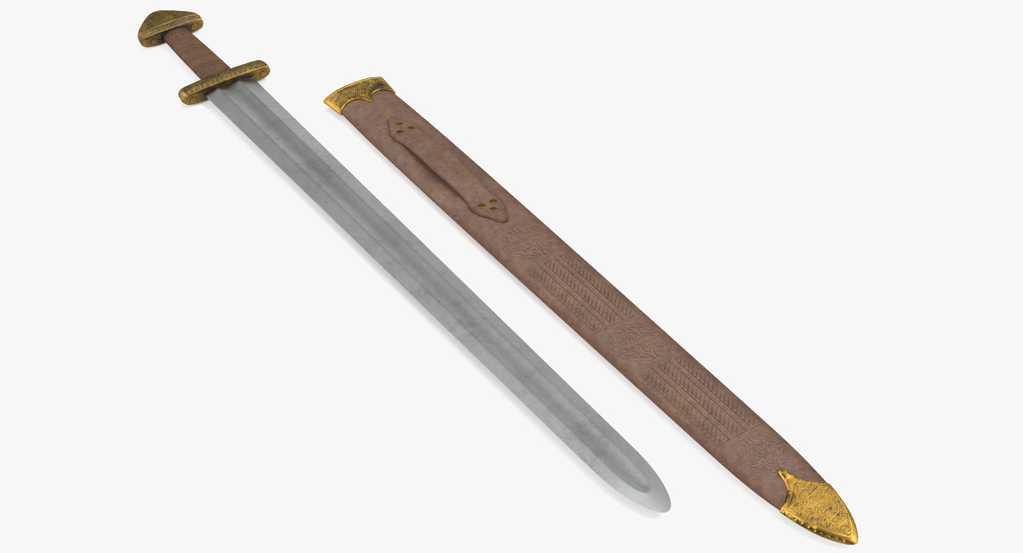 3D Viking Sword Set