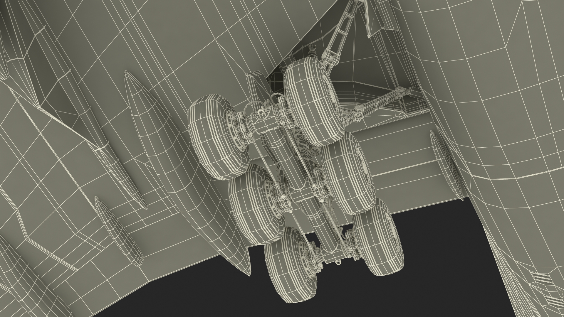 Boeing 777-200ER Passenger Aircraft Rigged 3D