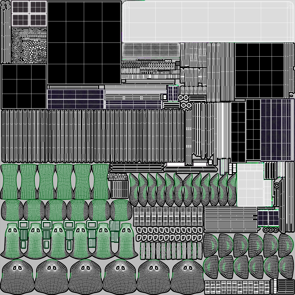 Dynamic Cinema Game Machine 7D Rigged 3D