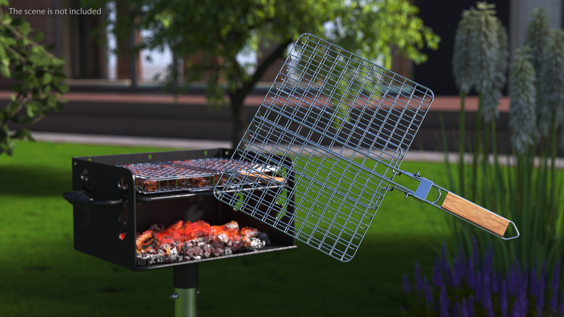 3D BBQ Handle Grill