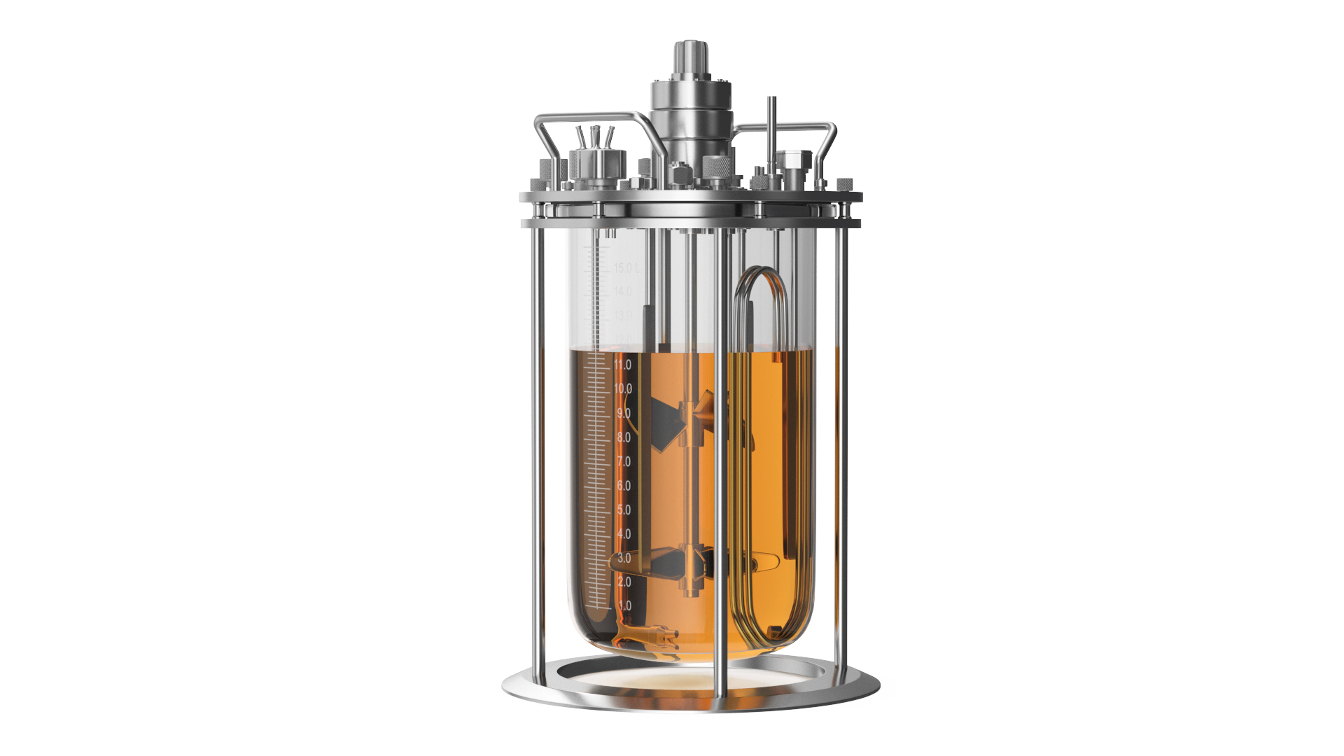 3D model Big Glass Bioreactor