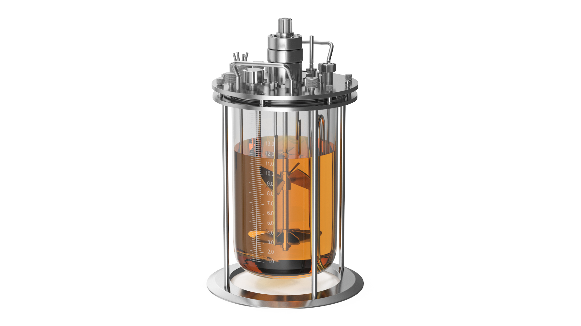 3D model Big Glass Bioreactor