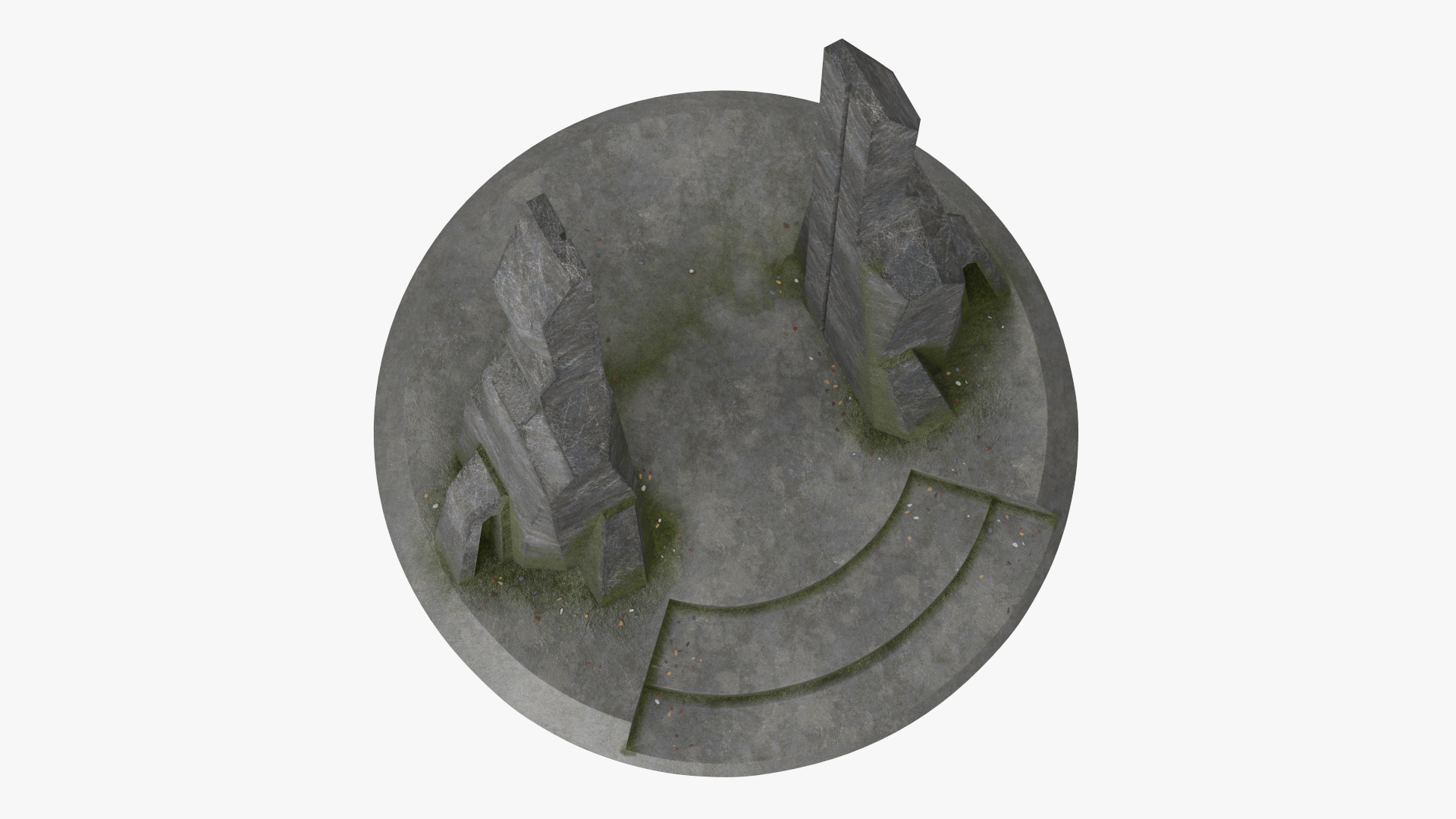 Dormant Portal Gate 3D model