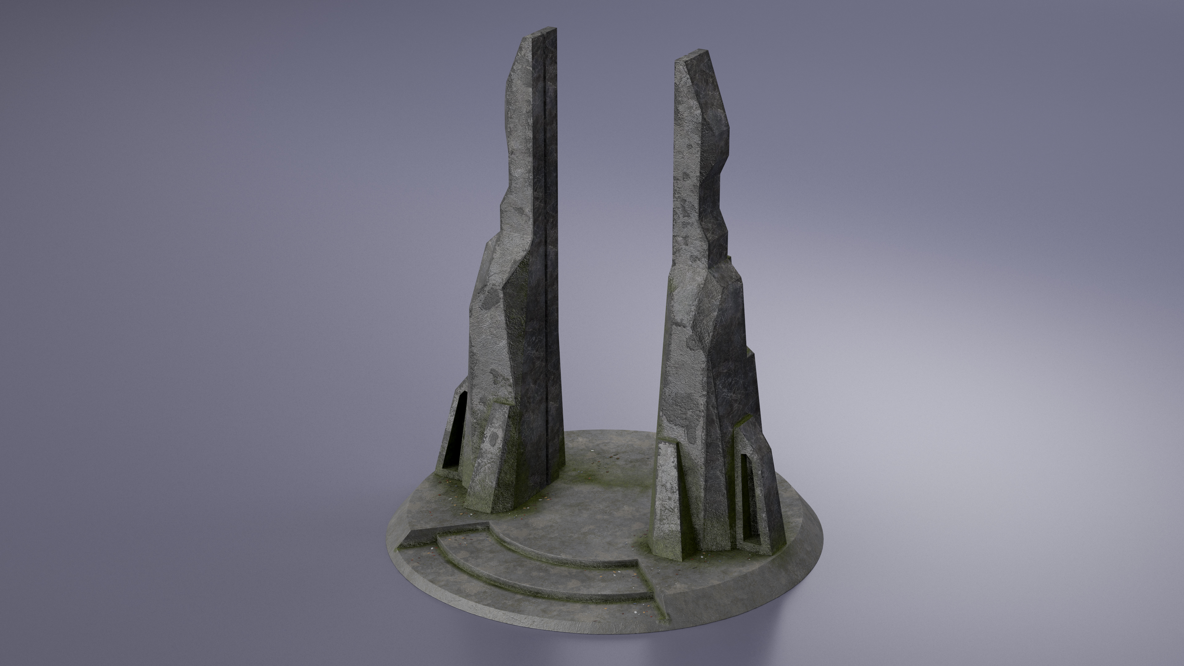 Dormant Portal Gate 3D model