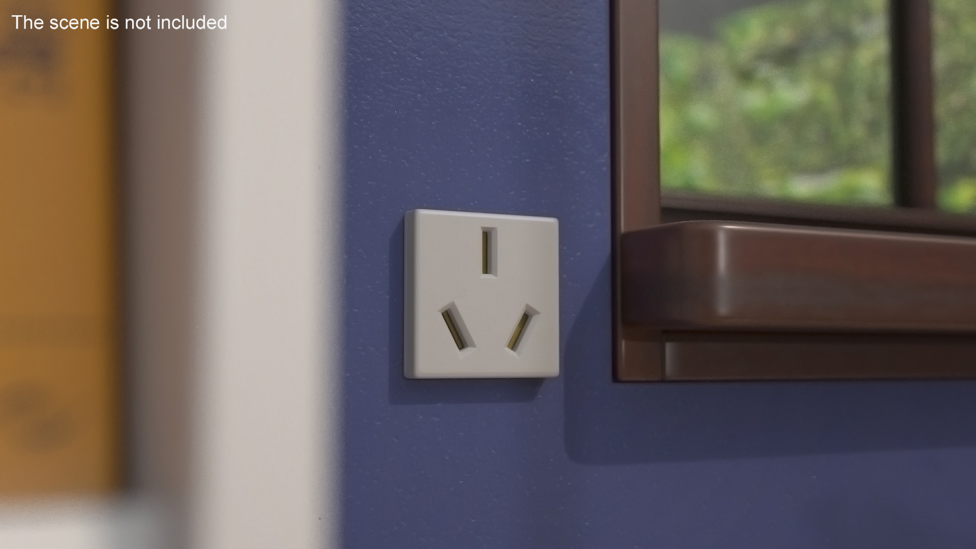 UK Wall Socket 3D model