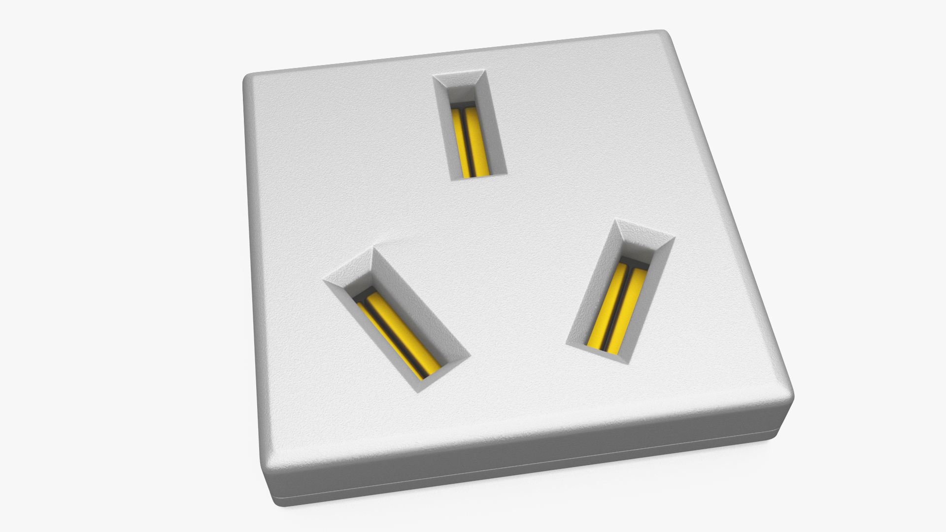 UK Wall Socket 3D model