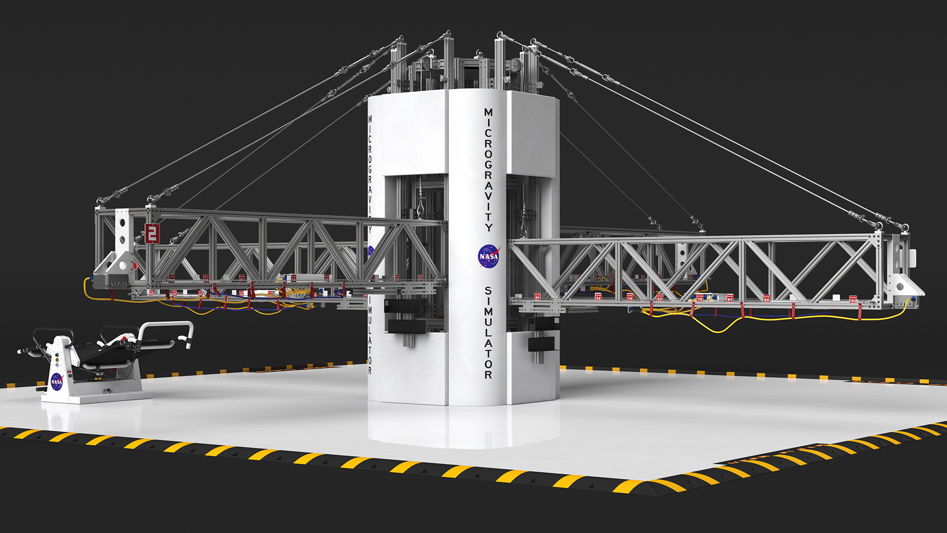 NASA Microgravity Simulator 3D