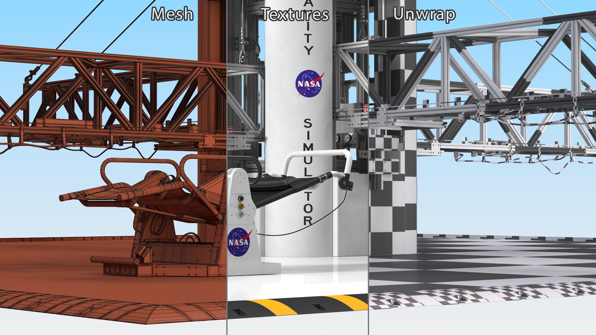 NASA Microgravity Simulator 3D