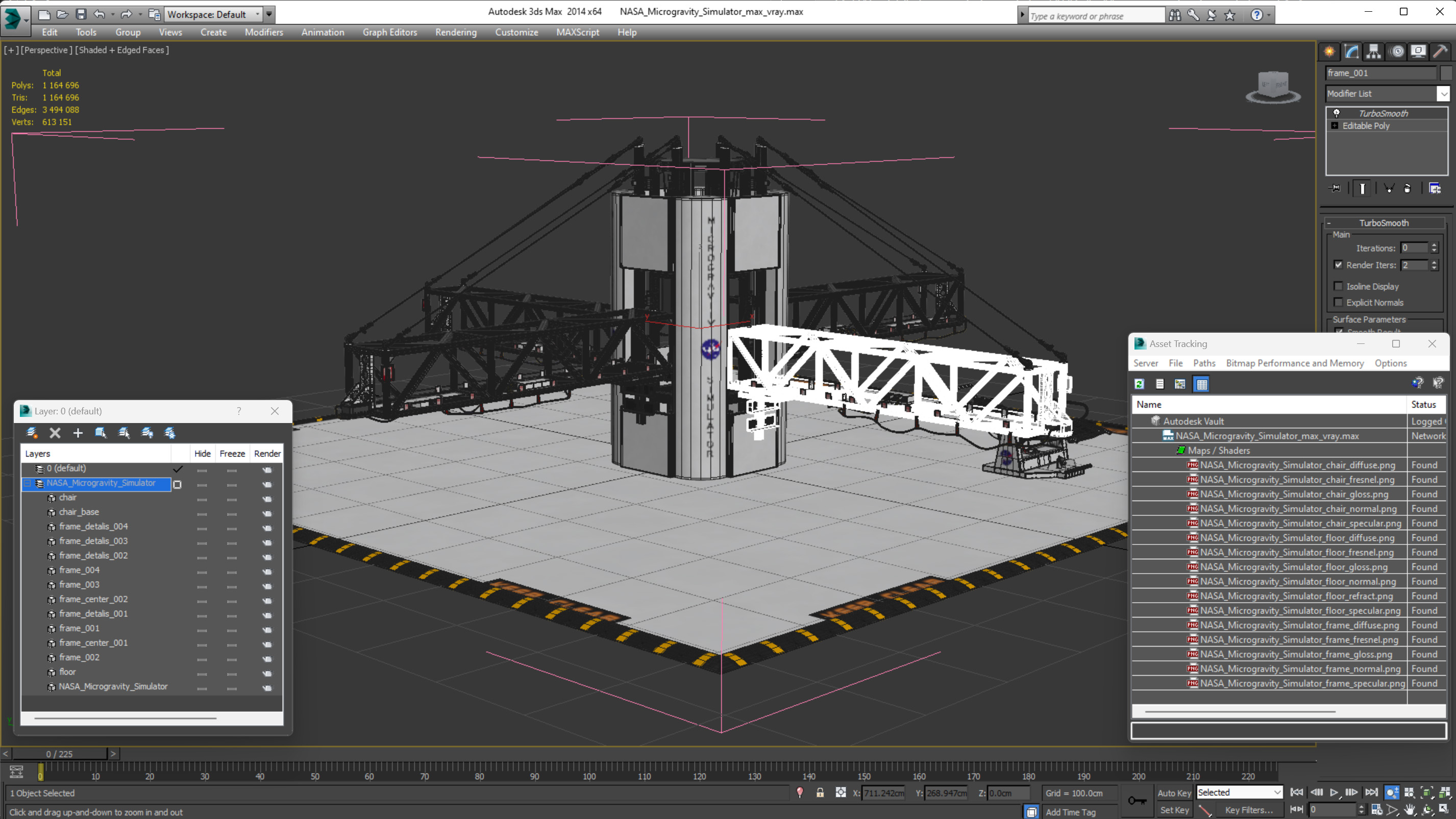 NASA Microgravity Simulator 3D