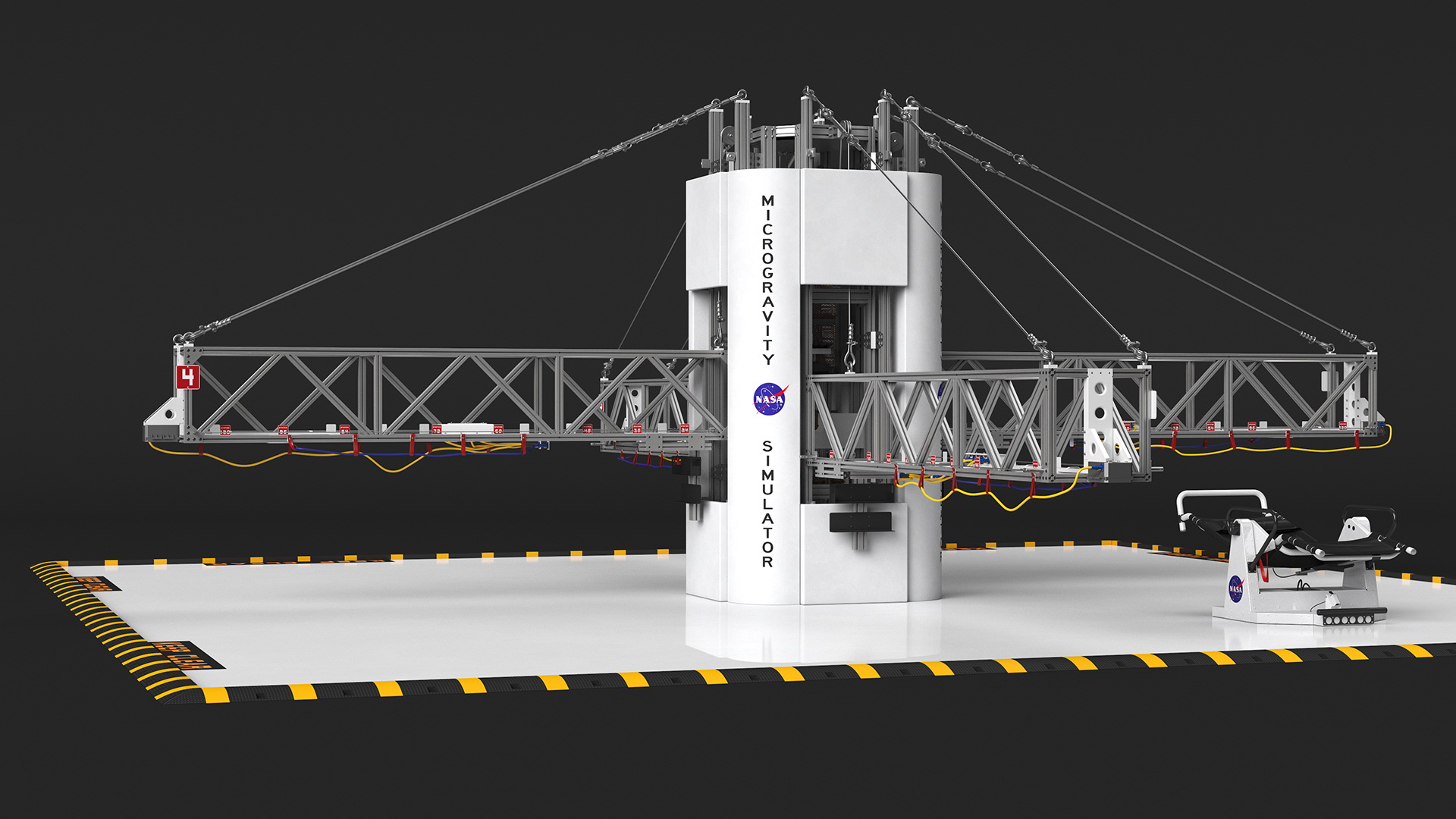 NASA Microgravity Simulator 3D