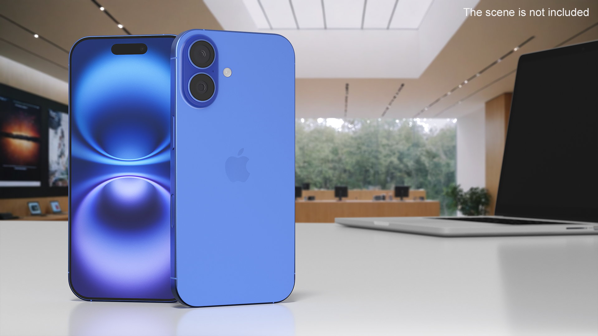 Apple IPhone 16 Plus Ultramarine 3D