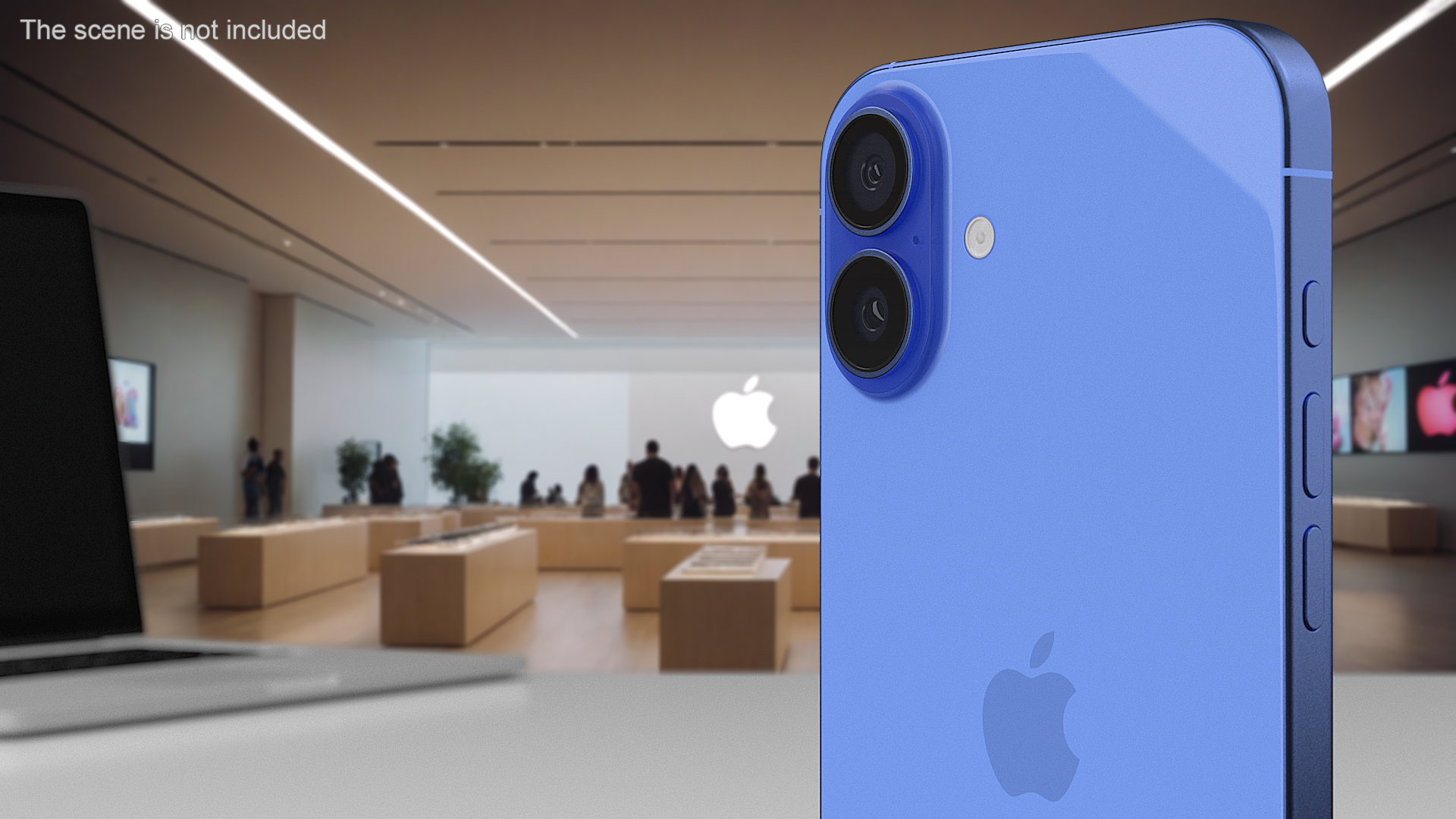 Apple IPhone 16 Plus Ultramarine 3D