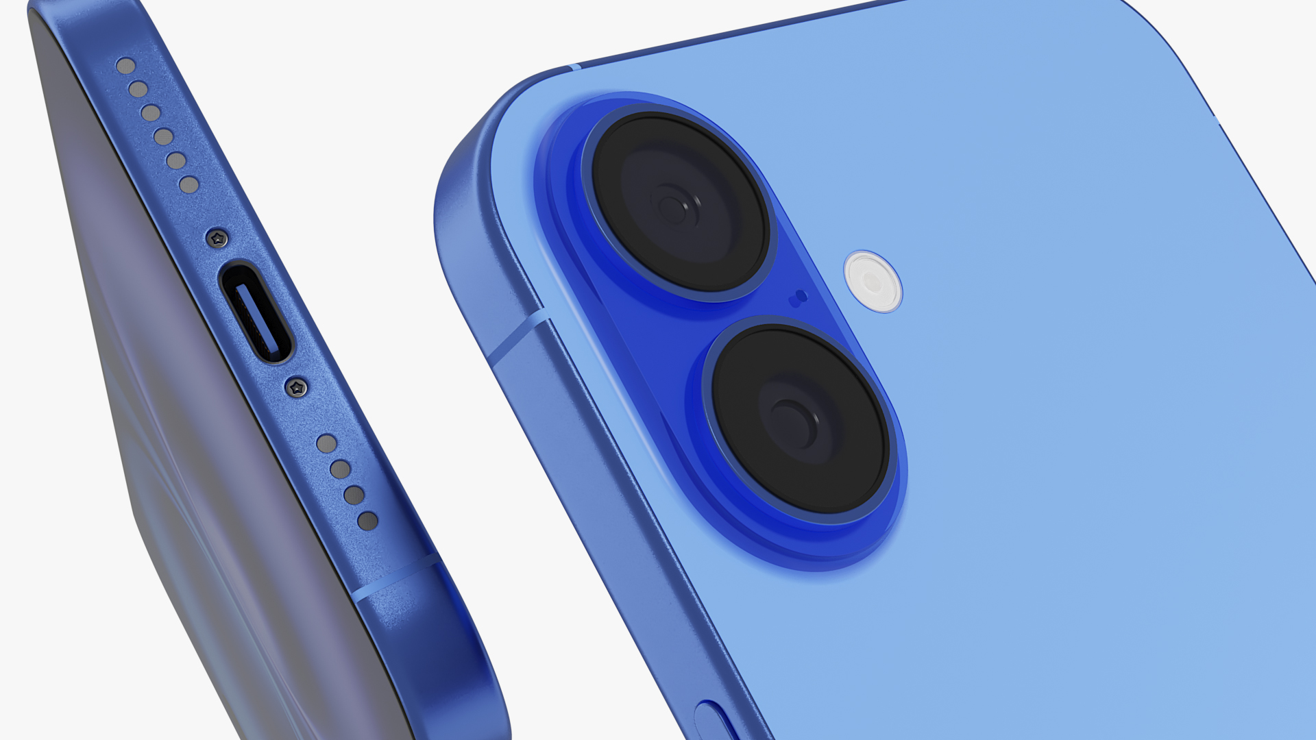 Apple IPhone 16 Plus Ultramarine 3D