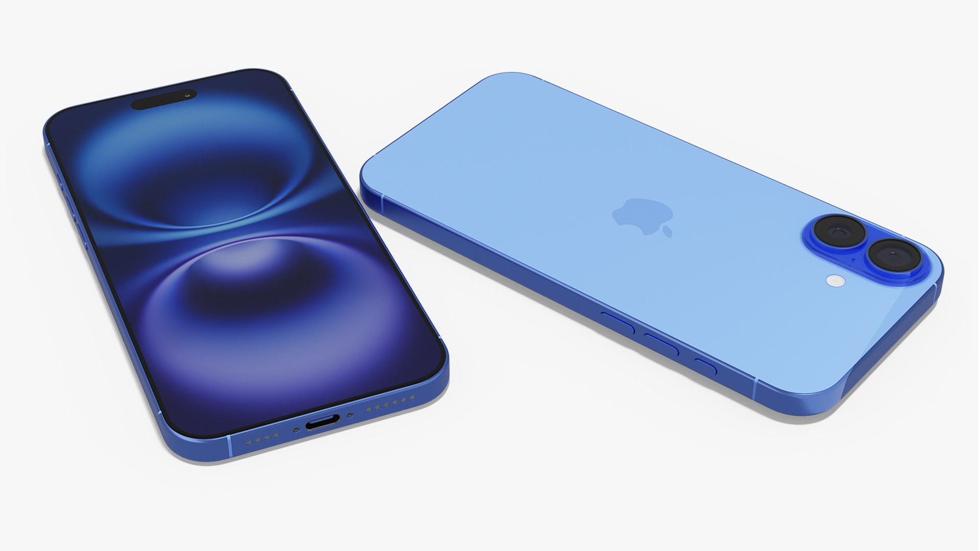 Apple IPhone 16 Plus Ultramarine 3D