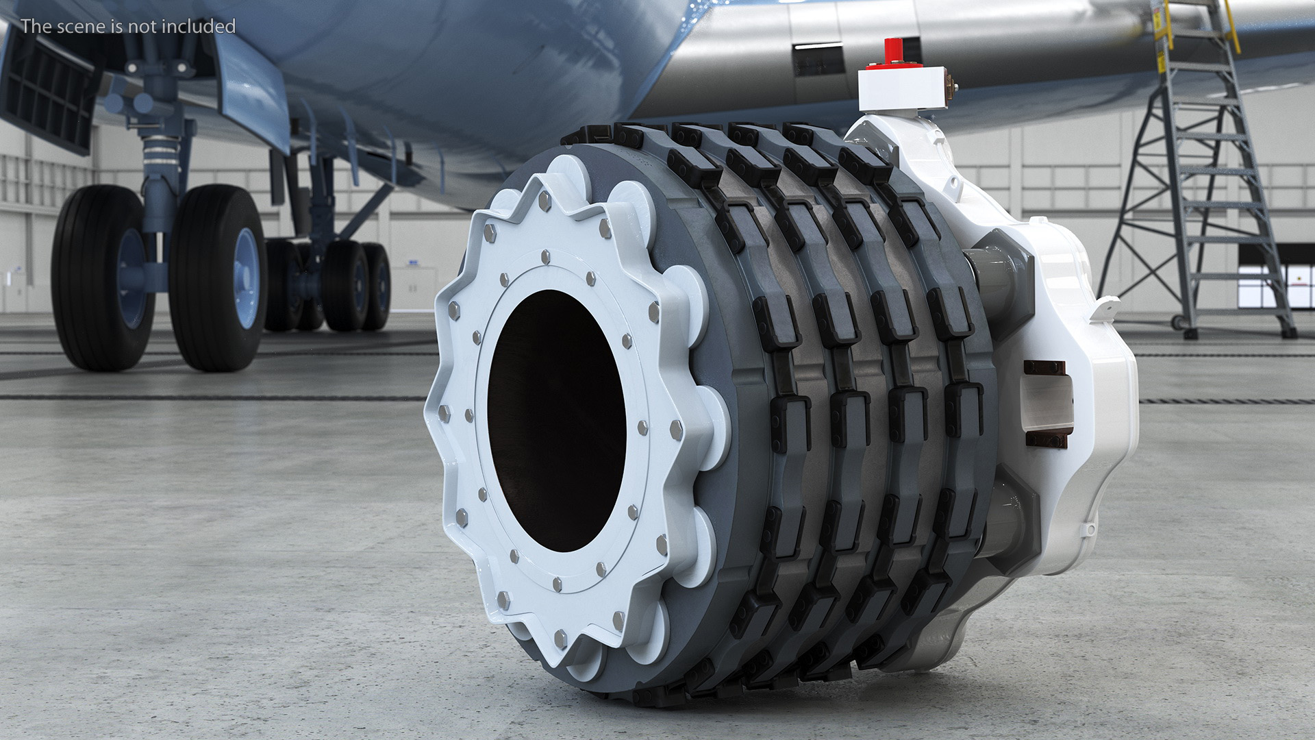 3D Boeing 737 Aircraft Wheel Brake Disk