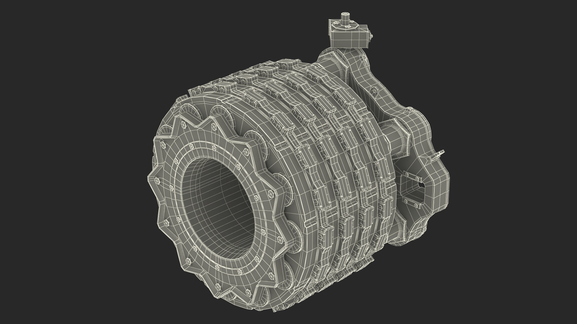 3D Boeing 737 Aircraft Wheel Brake Disk