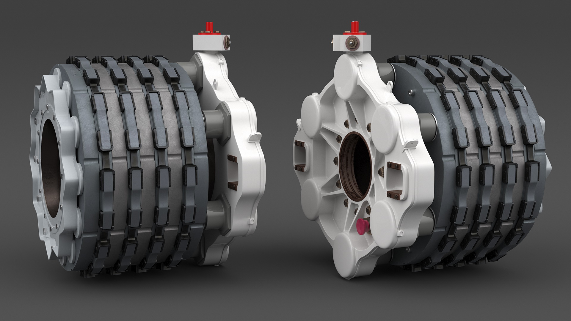 3D Boeing 737 Aircraft Wheel Brake Disk